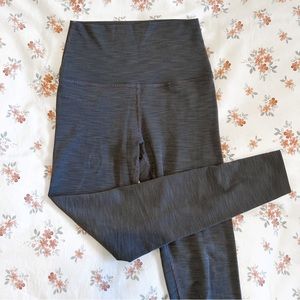 Beyond Yoga Ribbed Gray Leggings